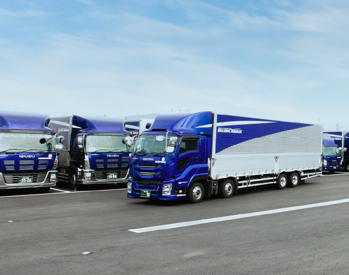 全国を結ぶ、高品質トランスポートソリューション