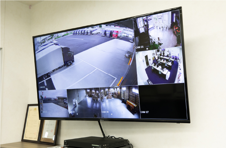 365日24時間常に監視・録画